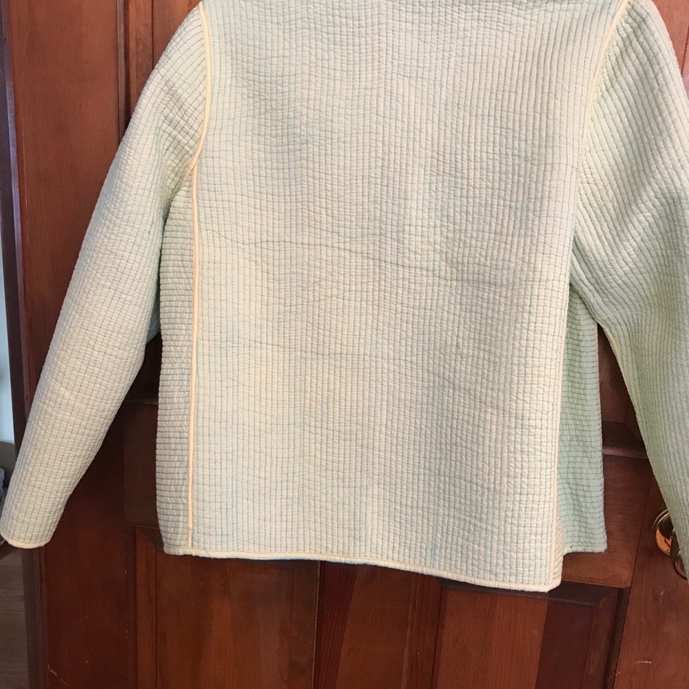 Reversible quilted spring jacket by April Cornell - Picture 10 of 13